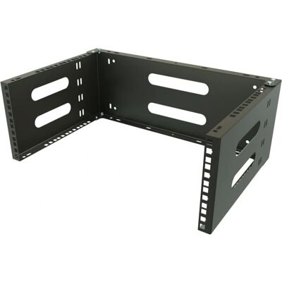 Stalflex 19" 4U Wandmontage Rack Rahmen - Schwarz Stalflex 19" 4U Wandmontage Rack Rahmen - Schwarz