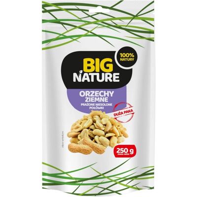 Big Nature - Orzechy Ziemne Niesolone Połówki - 250 g - Orzechy ziemne Big Nature - Orzechy Ziemne Niesolone Połówki - 250 g - Orzechy ziemne