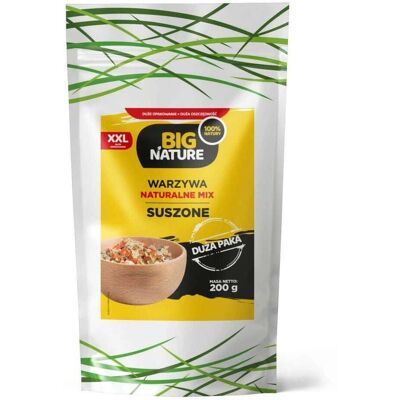 Big Nature - Warzywa Suszone Naturalne MIX - 200 g Big Nature - Warzywa Suszone Naturalne MIX - 200 g