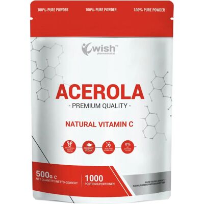 Wish Acerola Naturalna Witamina C Proszek - Proszek Wish Acerola Naturalna Witamina C Proszek - Proszek