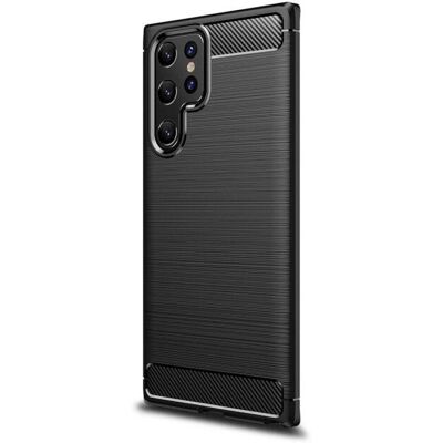 Coque en carbone Haffner Galaxy S22 Ultra - Noir - Publicité Coque en carbone Haffner Galaxy S22 Ultra - Noir - Publicité