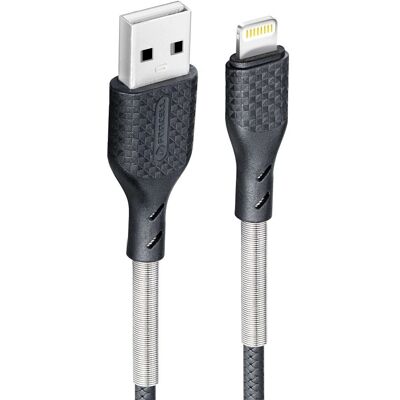 FORCELL Model CB-01A USB Kabel - Černá - 1 metr FORCELL Model CB-01A USB Kabel - Černá - 1 metr