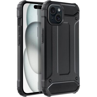 Θήκη ανθεκτική στις πτώσεις Haffner Apple iPhone 15 Plus - Armor - Μαύρο Θήκη ανθεκτική στις πτώσεις Haffner Apple iPhone 15 Plus - Armor - Μαύρο