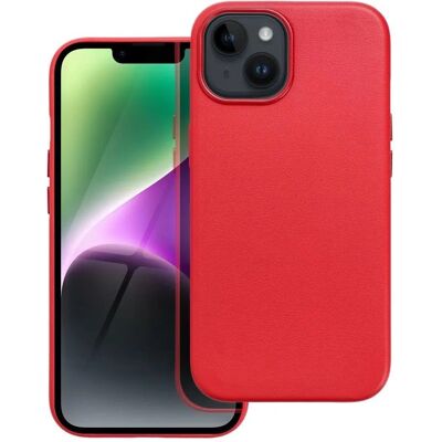 OEM - iPhone 15 Plus - Červená - Kožené pouzdro OEM - iPhone 15 Plus - Červená - Kožené pouzdro