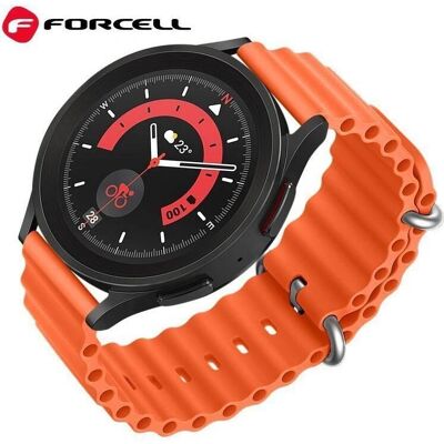 Náramek Samsung Galaxy Watch 22Mm Oranžový FORCELL - Náramek Náramek Samsung Galaxy Watch 22Mm Oranžový FORCELL - Náramek