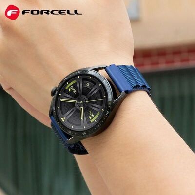 Samsung Galaxy Watch 22mm Dunkel Marineblau FORCELL Samsung Galaxy Watch 22mm Dunkel Marineblau FORCELL
