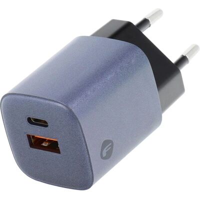 Forcell Reise-Ladegerät - GaN 33W, Dual USB-C & USB-A - EU Forcell Reise-Ladegerät - GaN 33W, Dual USB-C & USB-A - EU