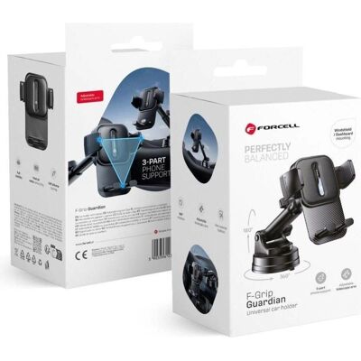 Forcell F-Grip Guardian Autohalterung - Schwarz Forcell F-Grip Guardian Autohalterung - Schwarz
