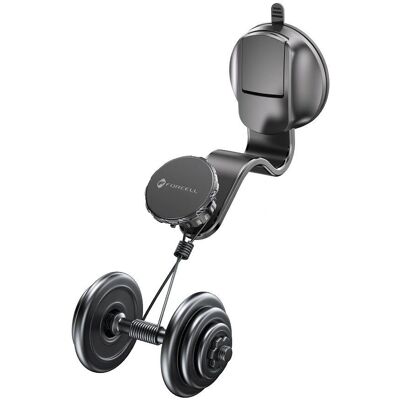 Forcell 5903396236846 Halter - Magnetischer Autohalter für Smartphone - Schwarz Forcell 5903396236846 Halter - Magnetischer Autohalter für Smartphone - Schwarz