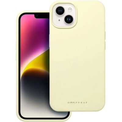 Roar Apple iPhone 14 Plus Sárga Szilikon Tok - Telefon Típus Roar Apple iPhone 14 Plus Sárga Szilikon Tok - Telefon Típus