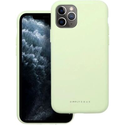 Světle zelené silikonové pouzdro pro iPhone 11 Pro Max od Roar Světle zelené silikonové pouzdro pro iPhone 11 Pro Max od Roar