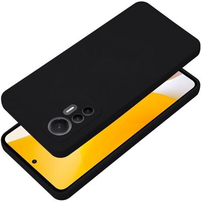 Měkké silikonové pouzdro pro Xiaomi Redmi 13C - Černé Měkké silikonové pouzdro pro Xiaomi Redmi 13C - Černé