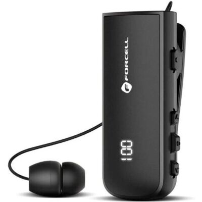 FORCELL Écouteurs Bluetooth Mono Noirs - In-Ear - Publicité FORCELL Écouteurs Bluetooth Mono Noirs - In-Ear - Publicité