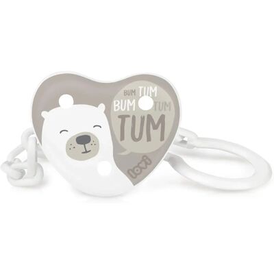 LOVI Buddy Bear Schnullerkette - Schnullerclip, Kindersicher, Ab 0+ Monaten LOVI Buddy Bear Schnullerkette - Schnullerclip, Kindersicher, Ab 0+ Monaten