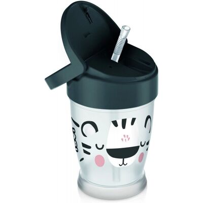 LOVI Salt & Pepper Kinderbecher mit Strohhalm - Kids Cup LOVI Salt & Pepper Kinderbecher mit Strohhalm - Kids Cup