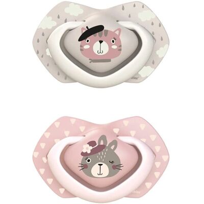 Canpol babies Bonjour Paris B 6-18 m Pink Schnuller - Schnuller und Nuckel Canpol babies Bonjour Paris B 6-18 m Pink Schnuller - Schnuller und Nuckel