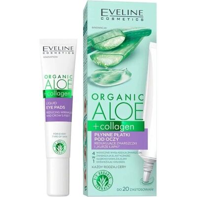Gel occhi Aloe+Collagene Biologico Eveline - Gel per gli occhi Gel occhi Aloe+Collagene Biologico Eveline - Gel per gli occhi