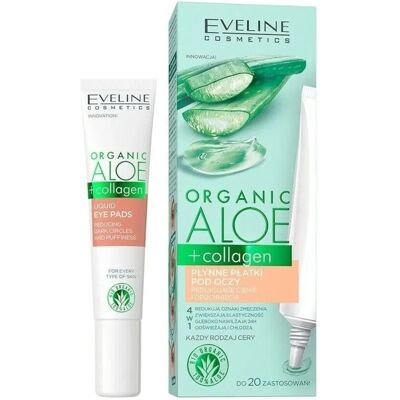 Gel occhi di aloe e collagene biologico - Riduce gonfiore, occhiaie - 20 ml Gel occhi di aloe e collagene biologico - Riduce gonfiore, occhiaie - 20 ml