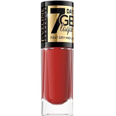 Eveline Cosmetics 7 Days Gel Laque Smalto per Unghie - Bordeaux - Smalto gel - Unghie - Lunga durata Eveline Cosmetics 7 Days Gel Laque Smalto per Unghie - Bordeaux - Smalto gel - Unghie - Lunga durata