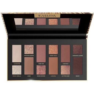 Variete Timeless Bronze Lidschattenpalette - 12 Farben - 95g Variete Timeless Bronze Lidschattenpalette - 12 Farben - 95g