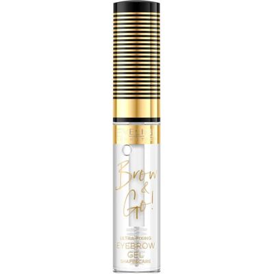 Eveline Cosmetics Brow & Go! Eyebrow Gel - Fixing & Care Transparent 6ml Eveline Cosmetics Brow & Go! Eyebrow Gel - Fixing & Care Transparent 6ml