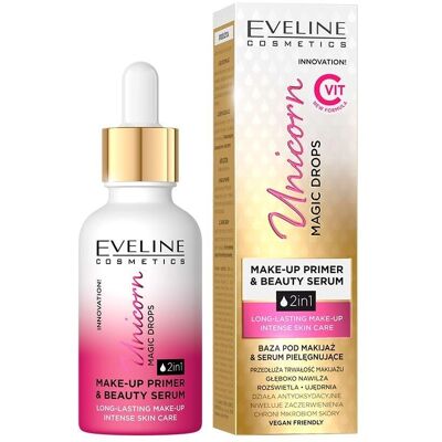 Eveline Unicorn Magic Drops Primer - Make-up Grundierungssserum Eveline Unicorn Magic Drops Primer - Make-up Grundierungssserum
