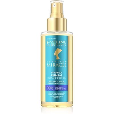 Eveline Cosmetics Egypti Csoda testolaj - Feszesítő, Hidratáló, Természetes Eveline Cosmetics Egypti Csoda testolaj - Feszesítő, Hidratáló, Természetes