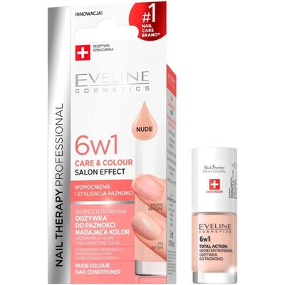 Cura Unghie Nude Eveline Cosmetics - Siero Rinforzante Intensivo 5ml Cura Unghie Nude Eveline Cosmetics - Siero Rinforzante Intensivo 5ml