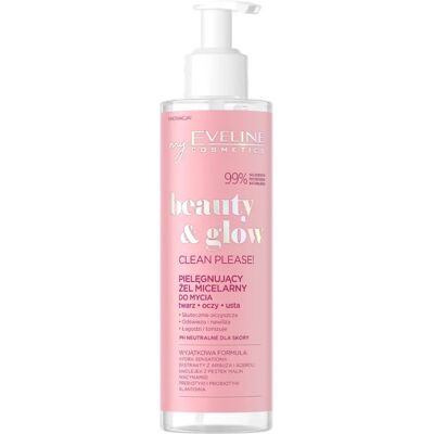 Eveline Cosmetics Beauty & Glow Clean Please! Gesichtsreinigungs Gel - Für Frauen Eveline Cosmetics Beauty & Glow Clean Please! Gesichtsreinigungs Gel - Für Frauen