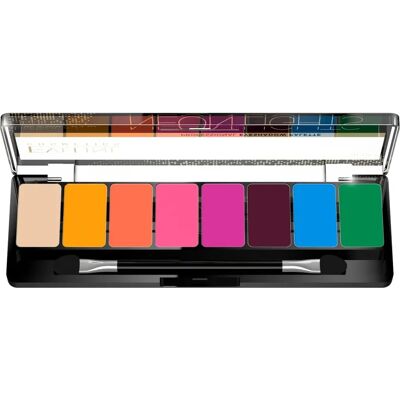 Eveline Cosmetics Neon Lights Lidschattenpalette - Langanhaltiges, Vielseitiges Make-up Eveline Cosmetics Neon Lights Lidschattenpalette - Langanhaltiges, Vielseitiges Make-up