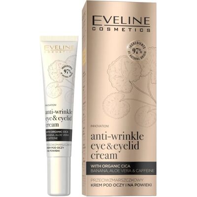 Eveline Cosmetics Organic Gold Crema Antirughe per Gli Occhi - 20ml Eveline Cosmetics Organic Gold Crema Antirughe per Gli Occhi - 20ml