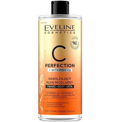 Eveline Cosmetics C Perfection Feuchtigkeitsspendendes Mizellenwasser - Mizellenwasser Eveline Cosmetics C Perfection Feuchtigkeitsspendendes Mizellenwasser - Mizellenwasser