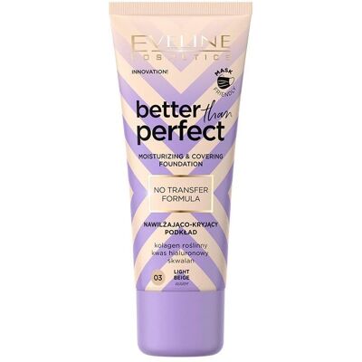 Eveline Cosmetics Light Beige Warm Foundation Eveline Cosmetics Light Beige Warm Foundation