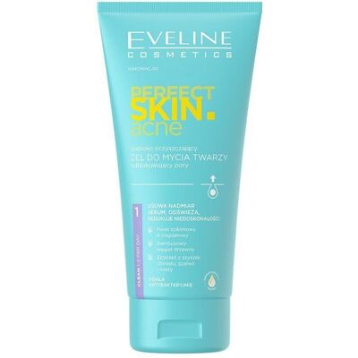 Eveline Cosmetics Perfect Skin Akne Reinigungsgel - Gesichtsreiniger Eveline Cosmetics Perfect Skin Akne Reinigungsgel - Gesichtsreiniger