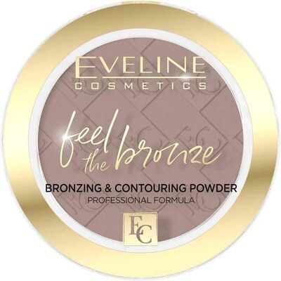 Eveline Cosmetics Feel The Bronze Milky Way Compact Powder - Powder Eveline Cosmetics Feel The Bronze Milky Way Compact Powder - Powder