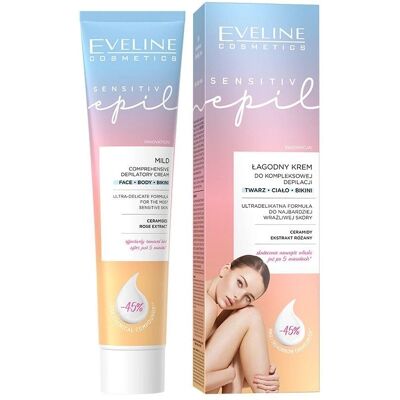 Eveline Sensitive Epil Enthaarungscreme (125ml) Eveline Sensitive Epil Enthaarungscreme (125ml)