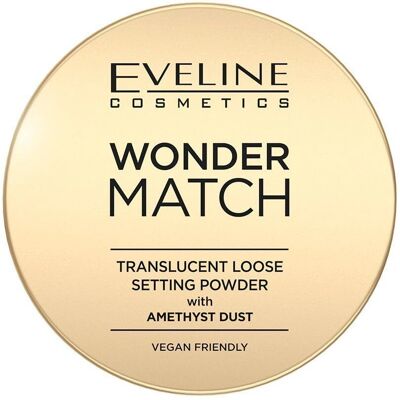 Eveline Cosmetics Eveline Wonder Match Poudre libre - Poussière d’améthyste - 6g - Publicité Eveline Cosmetics Eveline Wonder Match Poudre libre - Poussière d’améthyste - 6g - Publicité