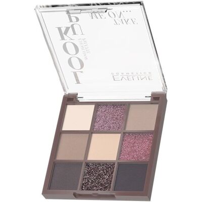 Eveline Cosmetics Eveline Look Up Palette de Fards à Paupières - 9 Teintes pour Looks Variés - Publicité Eveline Cosmetics Eveline Look Up Palette de Fards à Paupières - 9 Teintes pour Looks Variés - Publicité