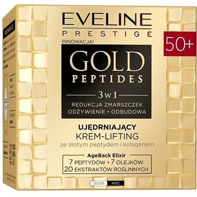 Eveline Cosmetics Gold Peptides Moisturizer - 50+ für reife Haut Eveline Cosmetics Gold Peptides Moisturizer - 50+ für reife Haut