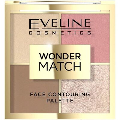 Eveline Cosmetics Wonder Match Modell 02 Ansiktspalett - ansiktspalett Eveline Cosmetics Wonder Match Modell 02 Ansiktspalett - ansiktspalett