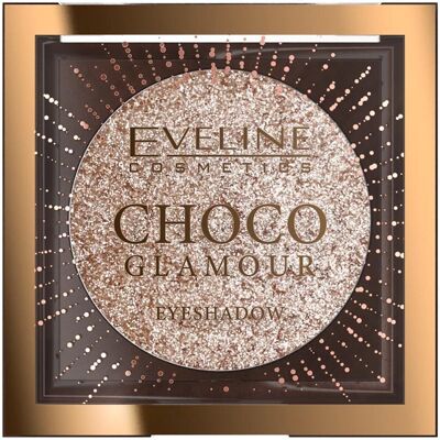 Eveline Cosmetics Choco Glamour Lidschatten - Natürlicher Look Eveline Cosmetics Choco Glamour Lidschatten - Natürlicher Look