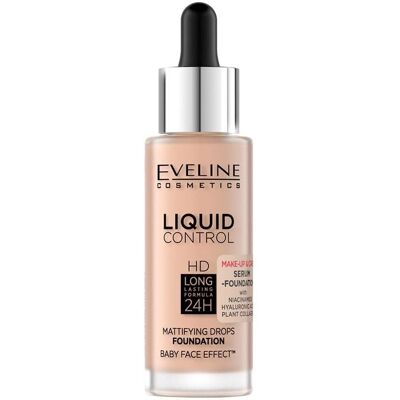 Eveline Goldene Beige Foundation - Langanhaltende HD-Matte Eveline Goldene Beige Foundation - Langanhaltende HD-Matte