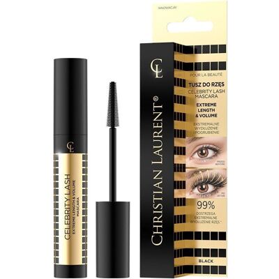 Christian Laurent Celebrity Lash Black Mascara - Max Volume Christian Laurent Celebrity Lash Black Mascara - Max Volume