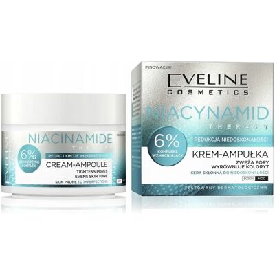 Eveline Cosmetics Krem z Niacynamidem - Twarz, Szyja, Dekoltáž Eveline Cosmetics Krem z Niacynamidem - Twarz, Szyja, Dekoltáž