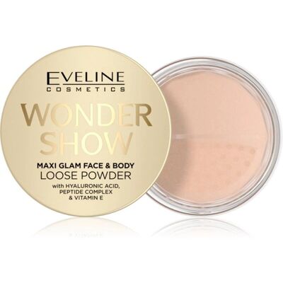 Eveline Cosmetics Wonder Show Loser Puder - Gesicht & Körper - Aufhellend - 6 g Eveline Cosmetics Wonder Show Loser Puder - Gesicht & Körper - Aufhellend - 6 g