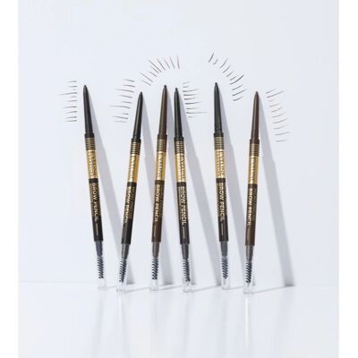 Eveline Cosmetics Micro Precise - Wasserfester Augenbrauenstift - Graphit Eveline Cosmetics Micro Precise - Wasserfester Augenbrauenstift - Graphit