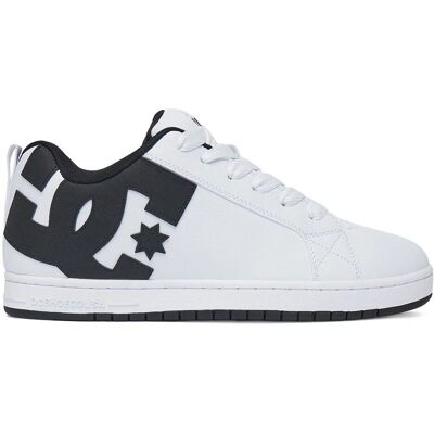 DC Shoes COURT GRAFFIK - Buty sportowe - Biały DC Shoes COURT GRAFFIK - Buty sportowe - Biały