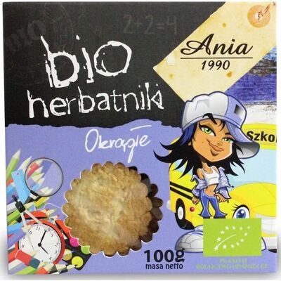 BIO ANIA Organiczne Okrągłe Herbatniki - Herbatniki BIO ANIA Organiczne Okrągłe Herbatniki - Herbatniki