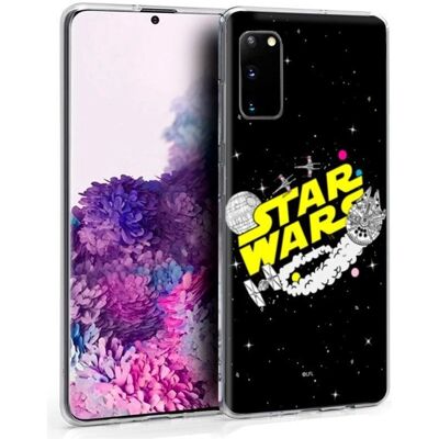 Coque Samsung Galaxy S20 Licence Star Wars Noire Coque Samsung Galaxy S20 Licence Star Wars Noire