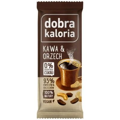 Good Kaloria Kaffee Walnuss Fruchtriegel - Snack - Kaffee und Walnuss Good Kaloria Kaffee Walnuss Fruchtriegel - Snack - Kaffee und Walnuss